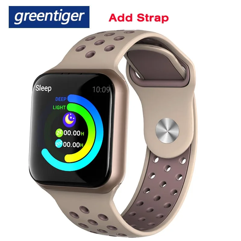 Greentiger F8 smart watch IP67 Waterproof Heart Rate Monitor Blood Pressure oxygen Fitness Tracker Sport Smartwatch VS S226 B57
Greentiger F8 smart watch IP67 Waterproof Heart Rate Monitor Blood Pressure oxygen Fitness Tracker Sport Smartwatch VS S226 B57