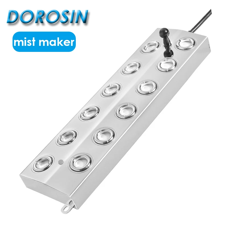 Фото DOROSIN Humidifier Parts Commercial Mist Maker 4 Heads To 12 Ultrasonic Diffuser Sprayer Multi Options For Landscape | Бытовая техника