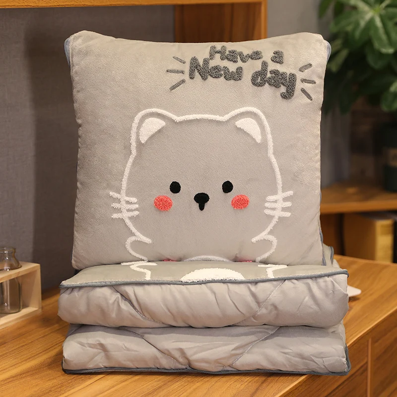 Toy 2 In 1 Pillow Blanket Cartoon Plush Stuffed Animal Sofa Cushion Air Conditioning Quilt Car Office Nap Sleeping Home Decor
Toy 2 In 1 Pillow Blanket Cartoon Plush Stuffed Animal Sofa Cushion Air Conditioning Quilt Car Office Nap Sleeping Home Decor