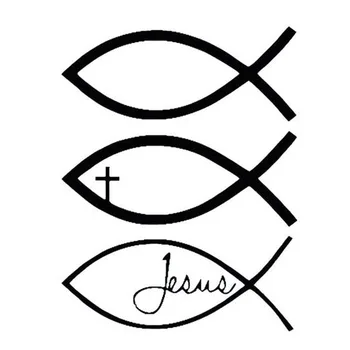 3 X JESUS FISH Car Stickers Fun Fish Cross Sticker Waterproof Auto Motorcycle Accessories Vinyl Black/Silver,14cm*10cm
3 X JESUS FISH Car Stickers Fun Fish Cross Sticker Waterproof Auto Motorcycle Accessories Vinyl Black/Silver,14cm*10cm