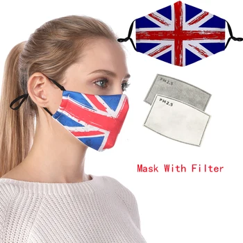 UK Flag Printing Reusable Protective PM2.5 Filter Mouth Mask Anti Dust Mask Windproof Adjustable Face Masks
UK Flag Printing Reusable Protective PM2.5 Filter Mouth Mask Anti Dust Mask Windproof Adjustable Face Masks