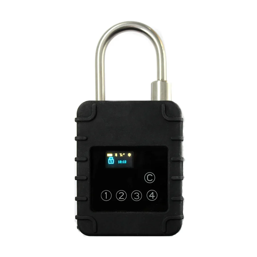 Electronic lock remote control GPS tracking lock smart padlock with digits password
Electronic lock remote control GPS tracking lock smart padlock with digits password