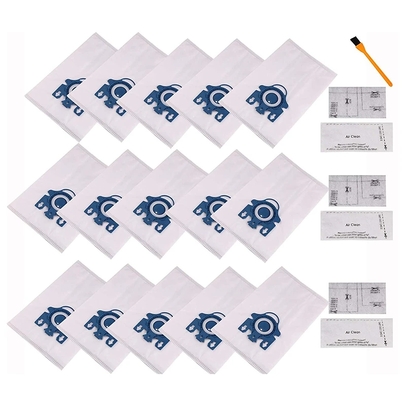 Vacuum Cleaner 3D High Efficiency Dust Bag Engine Filter and Super AIR Clean FILTER Replacement for Miele Type GN S2 S5 S8 C1 C3
Vacuum Cleaner 3D High Efficiency Dust Bag Engine Filter and Super AIR Clean FILTER Replacement for Miele Type GN S2 S5 S8 C1 C3