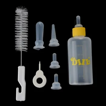 Pet Cat Dog Milk Bottle Pet Puppy Kitten Baby Animal Feeding Bottle Nursing Set 60ml Convenient New Arrival
Pet Cat Dog Milk Bottle Pet Puppy Kitten Baby Animal Feeding Bottle Nursing Set 60ml Convenient New Arrival