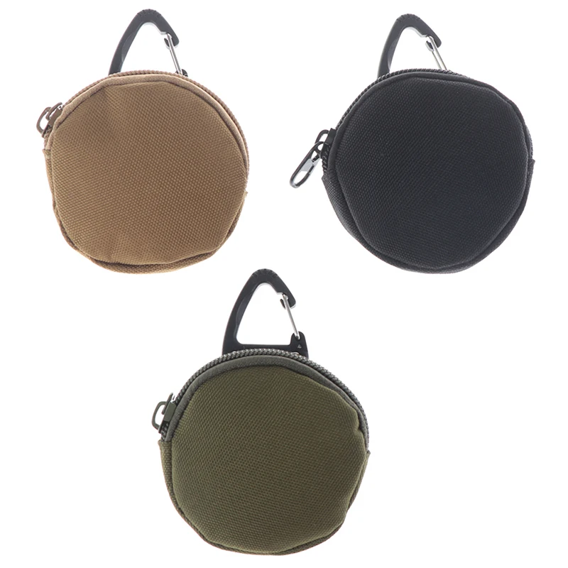 Tactical EDC Pouch Portable Key Coin Purse With Hook Earphone Bag Mini Holder For Hunting Shooting Camping 900D | Спорт и