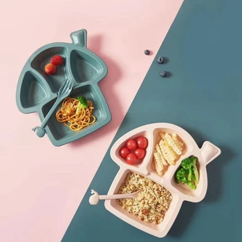 Baby Tableware Sets 4pcs Cute Cartoon Baby Bowl + Spoon + Fork + Chopsticks Anti-slip Feeding Training Bowl BPA Free Hot
Baby Tableware Sets 4pcs Cute Cartoon Baby Bowl + Spoon + Fork + Chopsticks Anti-slip Feeding Training Bowl BPA Free Hot