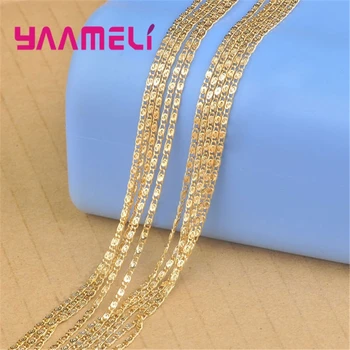 Free Fast Shipping 5PCS Lot 20" Yellow Gold Filled Jewelry Findings Flat S Link Necklaces Chain For Pendant Stamp 
Free Fast Shipping 5PCS Lot 20" Yellow Gold Filled Jewelry Findings Flat S Link Necklaces Chain For Pendant Stamp