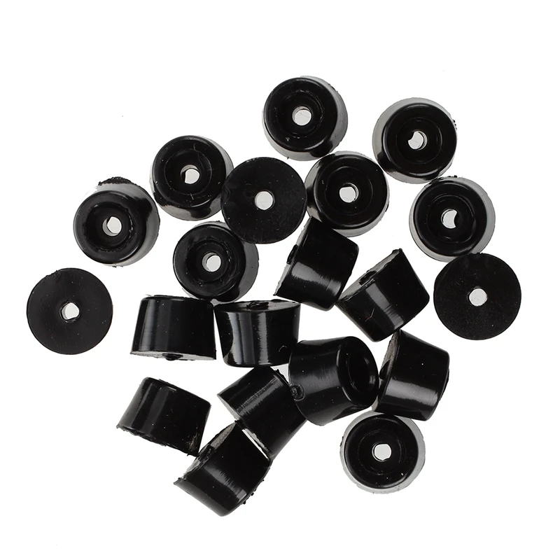 NEW-20 pieces 13 x 10 x 10 mm Rubber Chair Feet Pads Tile Floor Protector - Black
NEW-20 pieces 13 x 10 x 10 mm Rubber Chair Feet Pads Tile Floor Protector - Black