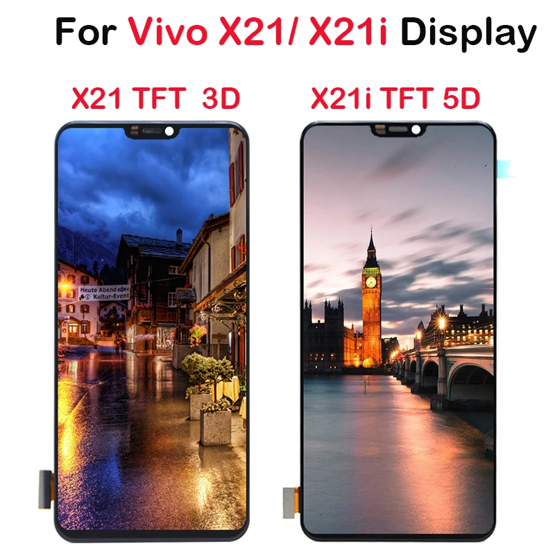 6.28'' TFT For VIVO X21 X21i LCD Display Screen +Touch+frame Digitizer Assembly Replacement parts For Vivo X21 UD LCD X21A X21UD
6.28'' TFT For VIVO X21 X21i LCD Display Screen +Touch+frame Digitizer Assembly Replacement parts For Vivo X21 UD LCD X21A X21UD