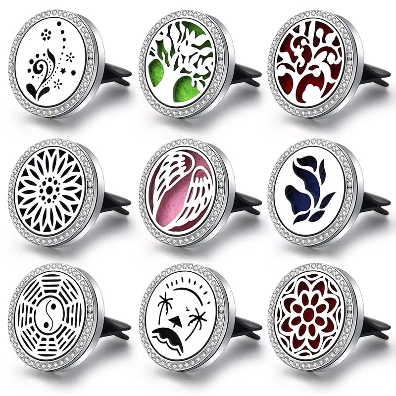 2019 Charm Angel Wings Zircon Car Air Freshener Locket Essential Oil Diffuser Perfume Car Clip Pendant Aromatherapy Car Jewelry
2019 Charm Angel Wings Zircon Car Air Freshener Locket Essential Oil Diffuser Perfume Car Clip Pendant Aromatherapy Car Jewelry