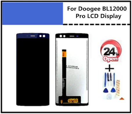 ЖК дисплей 6 0 дюйма Для Doogee BL12000 Pro сенсорный экран дигитайзер стеклянная панель