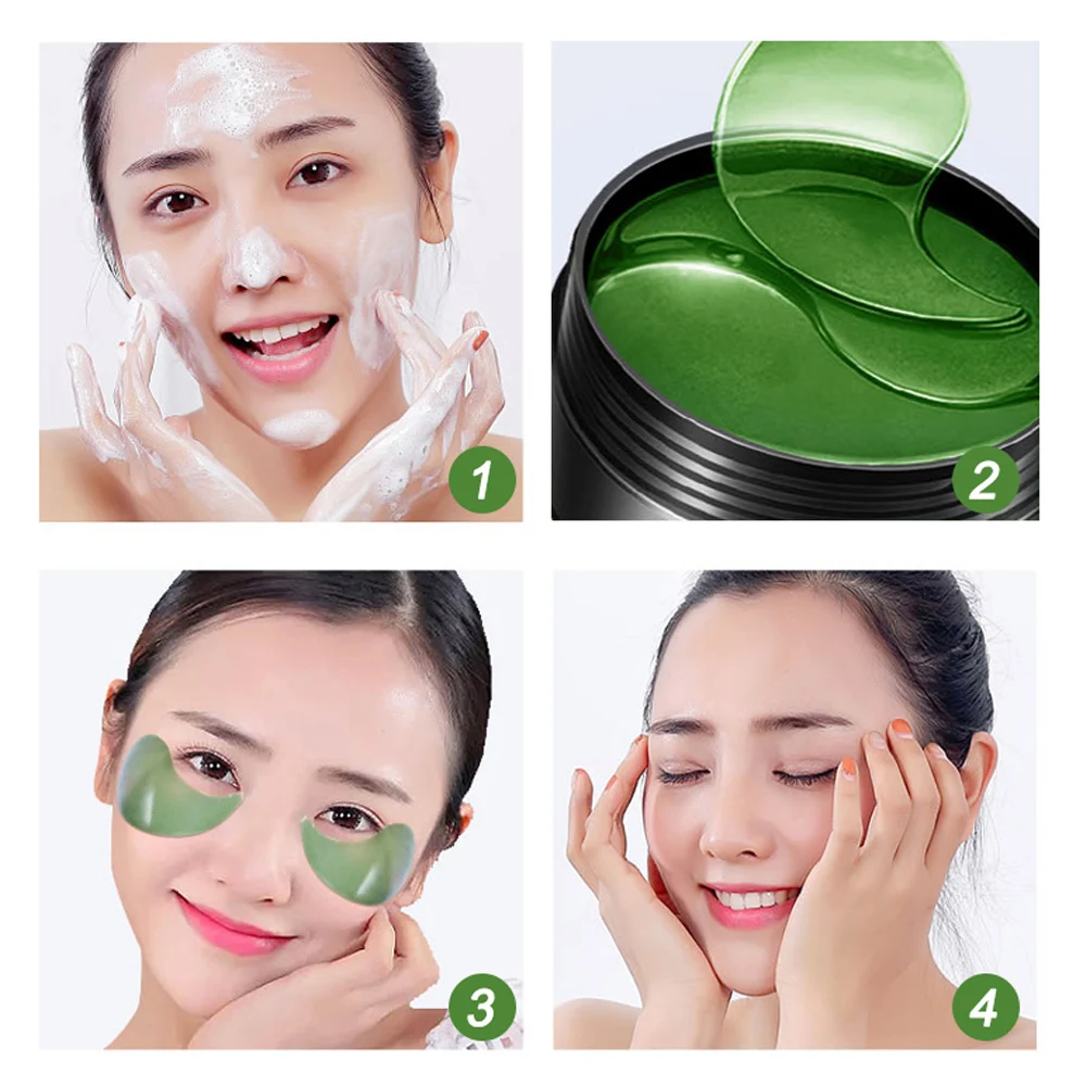 Seaweed Eye mask 60pcs Hydrating Under Eye Patches Pads Remove Wrinkles Dark Circle
Seaweed Eye mask 60pcs Hydrating Under Eye Patches Pads Remove Wrinkles Dark Circle