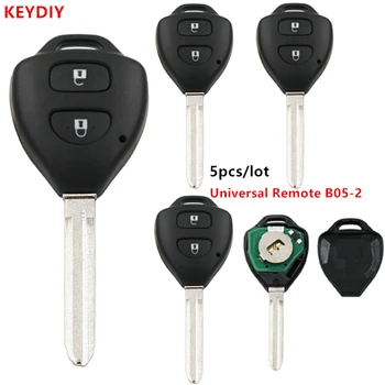 5Pcs/Lot B05-2 Universal 2 Button Remote Control Smart Car Key B-Series Remote KD for for Toyota Style KD900+ URG200 KD200
5Pcs/Lot B05-2 Universal 2 Button Remote Control Smart Car Key B-Series Remote KD for for Toyota Style KD900+ URG200 KD200