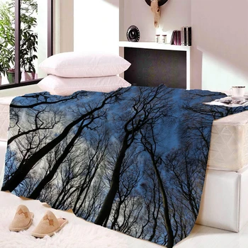 Night Landscape Bed Blanket Tree Forest Custom Blanket 3D Galaxy Planet Throw Blanket Nature Beauty Moon
Night Landscape Bed Blanket Tree Forest Custom Blanket 3D Galaxy Planet Throw Blanket Nature Beauty Moon