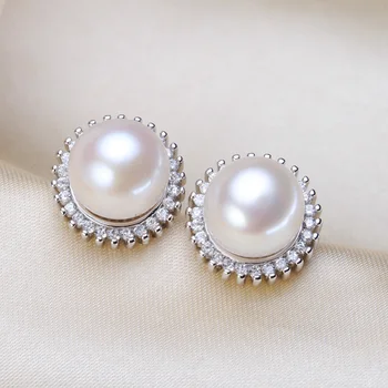 Charm Fashion Exquisite Pearl Earrings Mountings, Earrings Findings, Stud Earrings Settings Jewelry Parts Fittings 
Charm Fashion Exquisite Pearl Earrings Mountings, Earrings Findings, Stud Earrings Settings Jewelry Parts Fittings