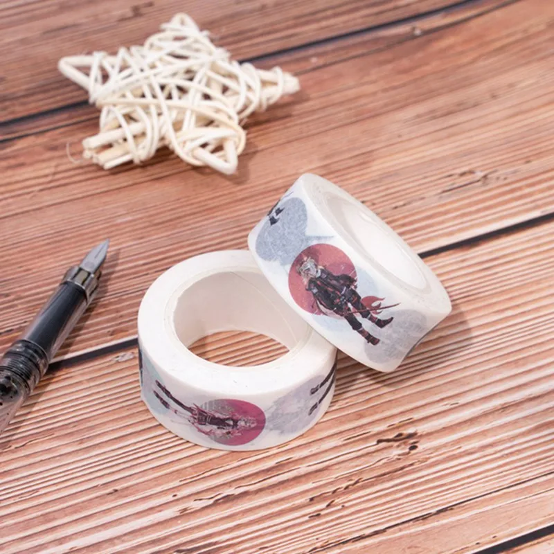 Demon Slayer Anime DIY Scrapbooking Sticky Adhesive Washi Paper Masking Tape Kawaii Printed Patterns Stickers Decals
Demon Slayer Anime DIY Scrapbooking Sticky Adhesive Washi Paper Masking Tape Kawaii Printed Patterns Stickers Decals