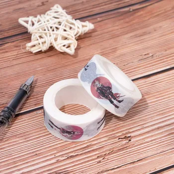 Demon Slayer Anime DIY Scrapbooking Sticky Adhesive Washi Paper Masking Tape Kawaii Printed Patterns Stickers Decals
Demon Slayer Anime DIY Scrapbooking Sticky Adhesive Washi Paper Masking Tape Kawaii Printed Patterns Stickers Decals