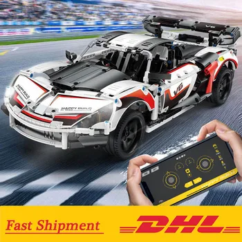 20097 DHL Technic Formula Racing Sport Car RSR Model 90066 Compatible Lepining 42096 Supercar Building Blocks Toy
20097 DHL Technic Formula Racing Sport Car RSR Model 90066 Compatible Lepining 42096 Supercar Building Blocks Toy