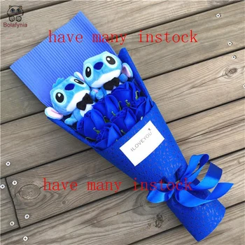 BOLAFYNIA Stitch Plush Toys Anime Lilo Stitch Stuffed cartoon Dolls Plush bouquets For Valentine's Day Christmas birthday Gifts
BOLAFYNIA Stitch Plush Toys Anime Lilo Stitch Stuffed cartoon Dolls Plush bouquets For Valentine's Day Christmas birthday Gifts