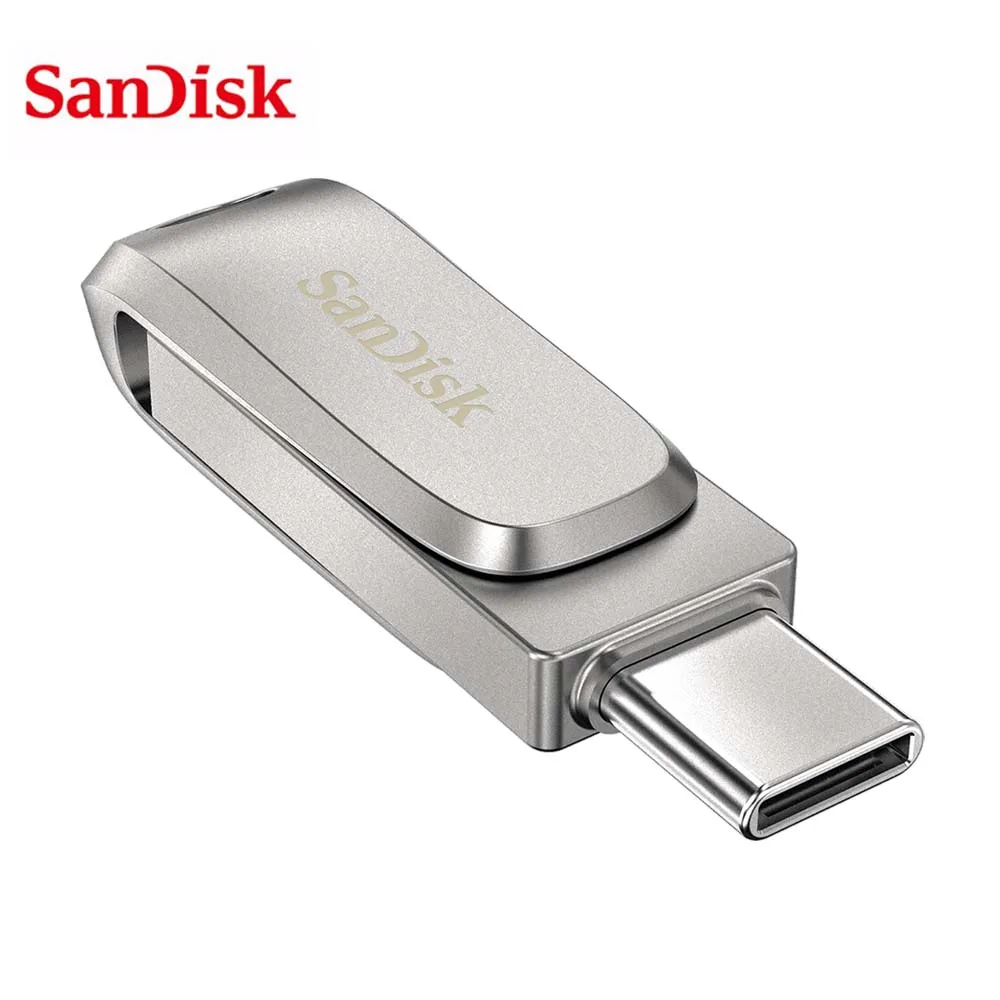 

SanDisk Pendrive USB 3.1 Type-C SDDDC4 Dual Pen drive 32G 64G 128G USB Flash Drive 256GB 1TB Metal Flash Drive For Laptop/Phone