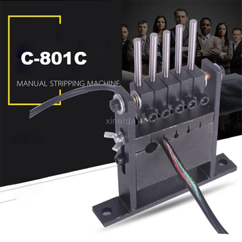 New C-801C Manual Wire Stripping Machine Small Stripping Tool Waste Wire Old Cable Strapping Machine 1-30mm Diameter Hot Selling
New C-801C Manual Wire Stripping Machine Small Stripping Tool Waste Wire Old Cable Strapping Machine 1-30mm Diameter Hot Selling