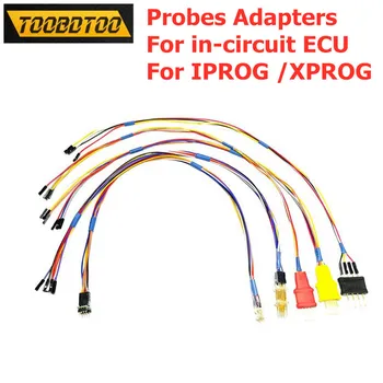 Probe Adapters Without Soldering 5Pcs/Set Probes Adapters for in-circuit ECU Cables Use For iProg Programmer/Xprog SOP8/DIP8
Probe Adapters Without Soldering 5Pcs/Set Probes Adapters for in-circuit ECU Cables Use For iProg Programmer/Xprog SOP8/DIP8