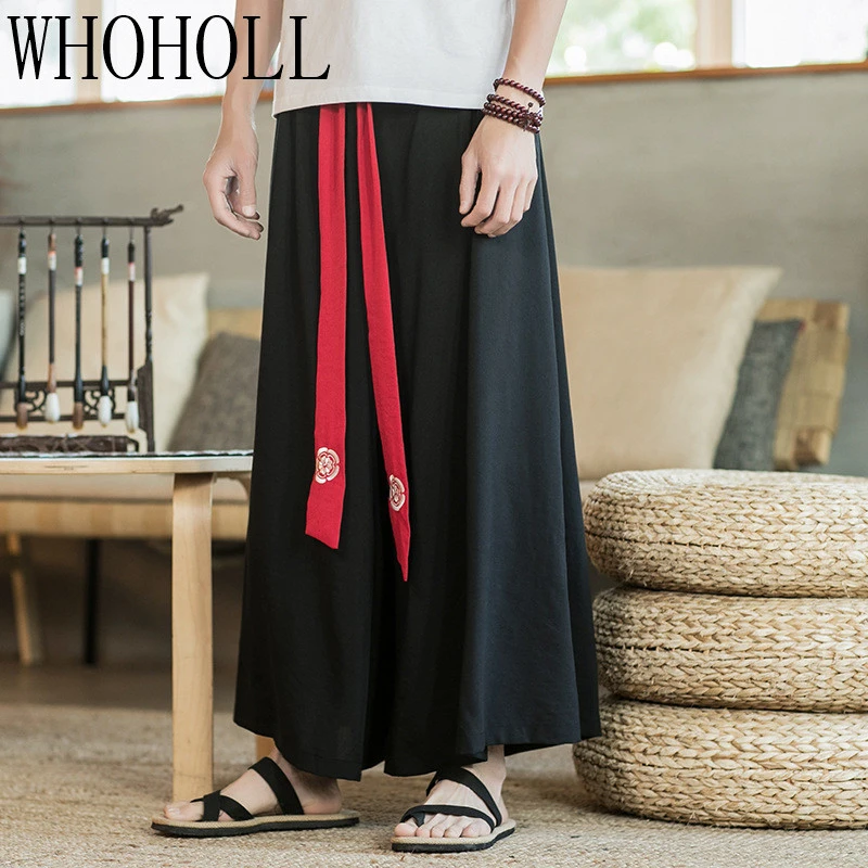 2020 Large Size M-5XL Chinese Style Loose Wide Leg Pants For Man Chinese Tang Suit Song Pants Ancient Style Straight Pants
2020 Large Size M-5XL Chinese Style Loose Wide Leg Pants For Man Chinese Tang Suit Song Pants Ancient Style Straight Pants