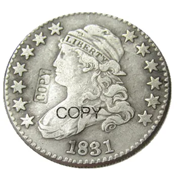 US 1831 - 1838 8 Coins Capped Bust Quarter Small Size Silver Plated Copy Coin
US 1831 - 1838 8 Coins Capped Bust Quarter Small Size Silver Plated Copy Coin