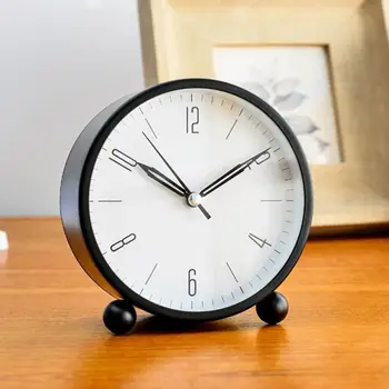 with Warm Light Round Silent Alarm Clock Alarm Clock Vintage Living Room Bedside Analogue Fashionable Minimalist Desktop
with Warm Light Round Silent Alarm Clock Alarm Clock Vintage Living Room Bedside Analogue Fashionable Minimalist Desktop