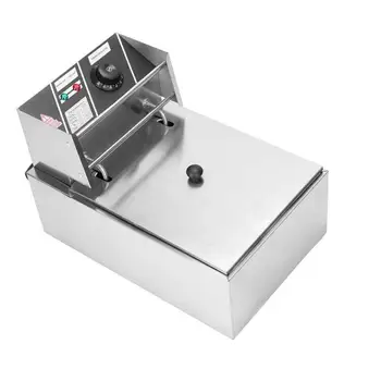 2500W Electric Deep Fryer Countertop for Home Commercial Restaurant French Fries-KK88
2500W Electric Deep Fryer Countertop for Home Commercial Restaurant French Fries-KK88
