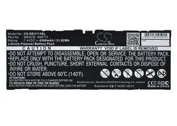 Cameron Sino Battery for DELL Venue 11 Pro 5130 T06G Venue 11 Pro 5130-9356 Replacement 0T8NH4 0XMFY3 4300mAh
Cameron Sino Battery for DELL Venue 11 Pro 5130 T06G Venue 11 Pro 5130-9356 Replacement 0T8NH4 0XMFY3 4300mAh