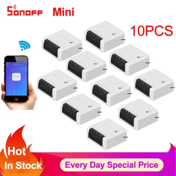 Sonoff Mini DIY Wifi Switch Two Way Smart Switch Small Body Timer Light Switch Remote Control Module Work With Alexa Google Home
Sonoff Mini DIY Wifi Switch Two Way Smart Switch Small Body Timer Light Switch Remote Control Module Work With Alexa Google Home