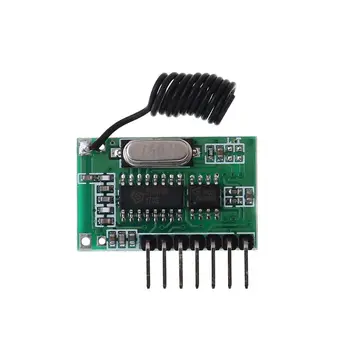 AK-06C Wireless Wide Voltage Coding Transmitter Decoding Receiver 4 Channel Output Module for 315/433Mhz Remote Control
AK-06C Wireless Wide Voltage Coding Transmitter Decoding Receiver 4 Channel Output Module for 315/433Mhz Remote Control
