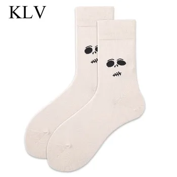 Women Men Combed Cotton Crew Sock Cartoon Halloween Nightmare Evil Print Hosiery
Women Men Combed Cotton Crew Sock Cartoon Halloween Nightmare Evil Print Hosiery