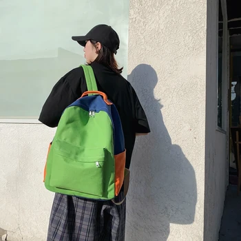 Student Female Cotton Canvas Backpack Kawaii Women Vintage School Bag Teenage Girl Cute Backpacks Fashion Ladies Luxury Bag Book
Student Female Cotton Canvas Backpack Kawaii Women Vintage School Bag Teenage Girl Cute Backpacks Fashion Ladies Luxury Bag Book