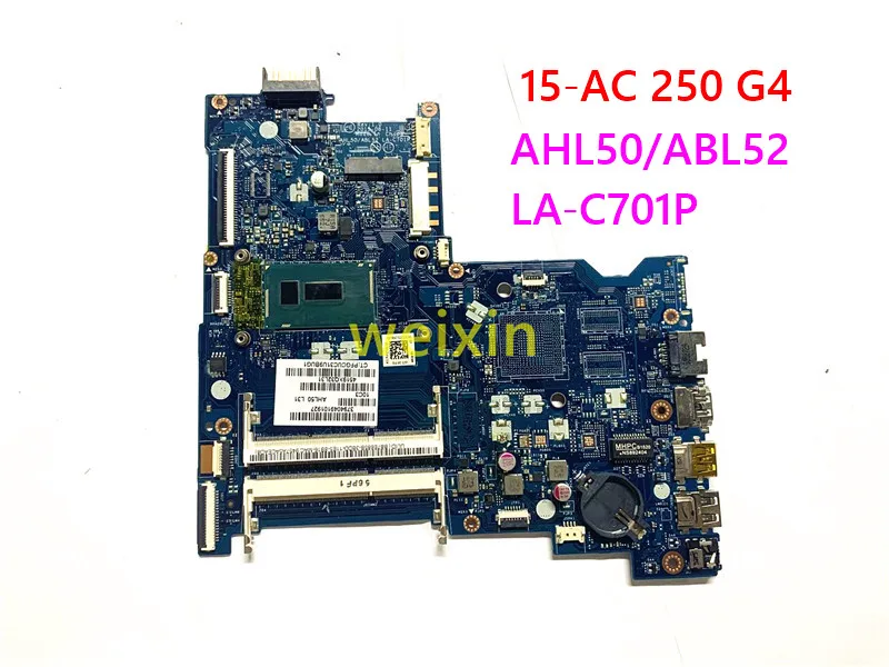 Материнская плата для ноутбука HP 15-ac 250 G4 Core Pentium 3825U материнская 823922-501 823922-601 AHL50/ABL52
