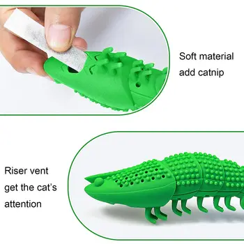 Cat Toothbrush Chew Catnip Toy Crayfish Shape Kitten Teeth Cleaning Dental Care MU8669
Cat Toothbrush Chew Catnip Toy Crayfish Shape Kitten Teeth Cleaning Dental Care MU8669