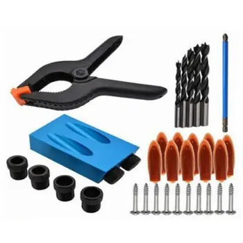 Oblique Hole Locator practical Perforated Locator F Clip Set Woodworking Tools durable portable tools
Oblique Hole Locator practical Perforated Locator F Clip Set Woodworking Tools durable portable tools