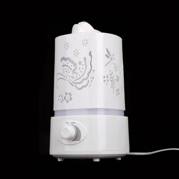 Delicate Carve Patterns Knob Type Mist Adjust LED Night Light Ultrasonic Home Aroma Humidifier Air Diffuser Purifier Atomizer
Delicate Carve Patterns Knob Type Mist Adjust LED Night Light Ultrasonic Home Aroma Humidifier Air Diffuser Purifier Atomizer
