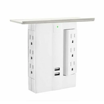 Multi-function Wall Outlet Extender 8 Port Surge Protector Socket Shelf US Plug Switch Socket Rack USB Charging
Multi-function Wall Outlet Extender 8 Port Surge Protector Socket Shelf US Plug Switch Socket Rack USB Charging