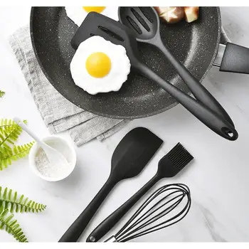 10/11Pcs Silicone Kitchenware Non-stick Cookware Cooking Tool Spoon Spatula Ladle Egg Beaters Shovel Soup Kitchen Utensils Set
10/11Pcs Silicone Kitchenware Non-stick Cookware Cooking Tool Spoon Spatula Ladle Egg Beaters Shovel Soup Kitchen Utensils Set