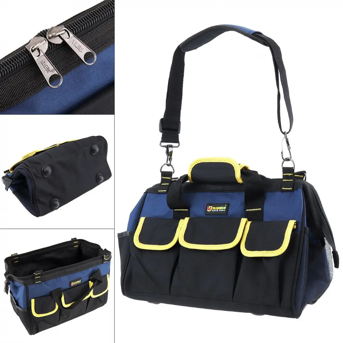 14 Inch Waterproof Tool Bag Multifunctional Package Hand Shoulder Dual-purpose with 21 Pockets for Maintenance Tools | Инструменты