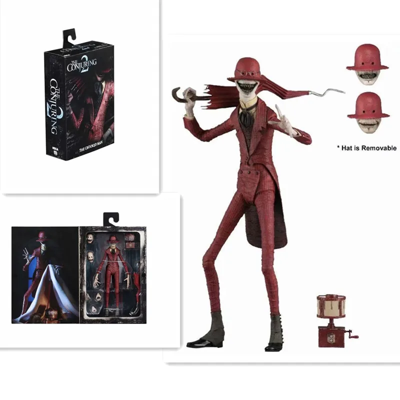 7inch NECA THE CONJUR-ING THE CROOKER MAN Ghost old man twisted man ultimate crook Action Figure Christmas Doll Gift
7inch NECA THE CONJUR-ING THE CROOKER MAN Ghost old man twisted man ultimate crook Action Figure Christmas Doll Gift