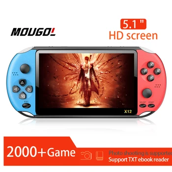 2020 New Design 5.1 inch Handheld Game Player X12 Video Games Retro Dual Rocker HD Screen Joystick Screen TV Player
2020 New Design 5.1 inch Handheld Game Player X12 Video Games Retro Dual Rocker HD Screen Joystick Screen TV Player