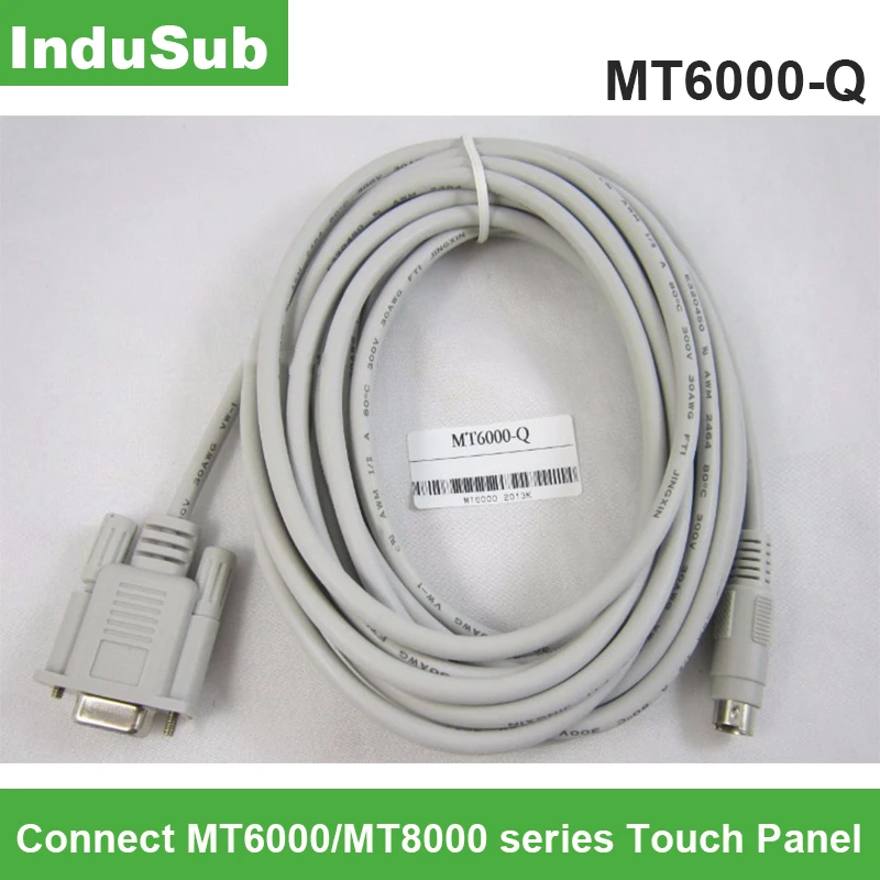 MT6000-Q Suitable MT6000 8000 Touch Panel HMI Connect Q series PLC Programming Cable
MT6000-Q Suitable MT6000 8000 Touch Panel HMI Connect Q series PLC Programming Cable
