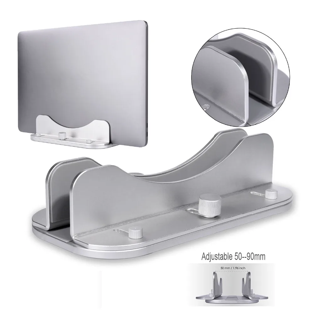 Besegad Aluminium Vertical Laptop Stand Adjustable Portable Notebook Mount Erected Support Holder for MacBook Mac Imac Pro Air
Besegad Aluminium Vertical Laptop Stand Adjustable Portable Notebook Mount Erected Support Holder for MacBook Mac Imac Pro Air