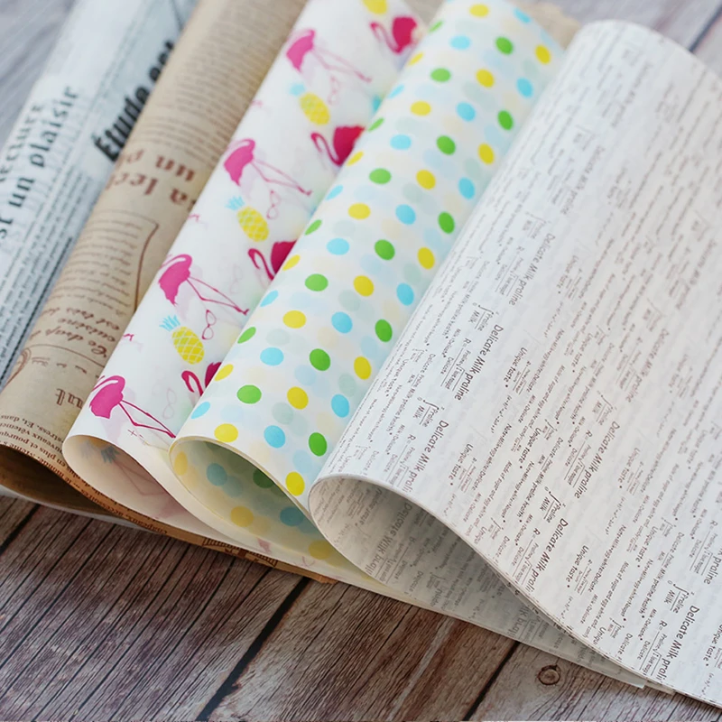 25Pcs/Lot Oilpaper Wrapping Paper for Bread Sandwich Burger Fries/Food-grade Wax Paper Baking Tools Kitchen Gadgets
25Pcs/Lot Oilpaper Wrapping Paper for Bread Sandwich Burger Fries/Food-grade Wax Paper Baking Tools Kitchen Gadgets