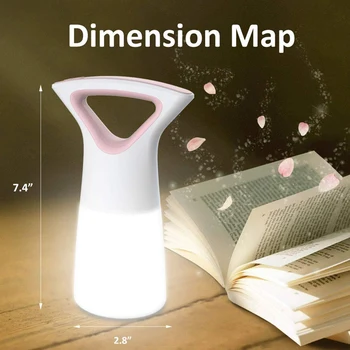 Night Light Rechargeable Bedside Lamp 3 Light Modes Dimmable Lamps for Kids Indoor & Outdoor Portable Night Lantern for Bedroom
Night Light Rechargeable Bedside Lamp 3 Light Modes Dimmable Lamps for Kids Indoor & Outdoor Portable Night Lantern for Bedroom