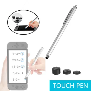 1X Stylus Pen with 6 Host Cap Multi-function Touch Pen Digital Pen Stylus Pen For N-Switch/lite Pen clip design, for IOS Android
1X Stylus Pen with 6 Host Cap Multi-function Touch Pen Digital Pen Stylus Pen For N-Switch/lite Pen clip design, for IOS Android