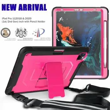 Case For iPad Pro 11 2nd Generation 2020 Cover Pencil Holder Shoulder Strap Silicone shockproof case for iPad 11 2020 Funda
Case For iPad Pro 11 2nd Generation 2020 Cover Pencil Holder Shoulder Strap Silicone shockproof case for iPad 11 2020 Funda